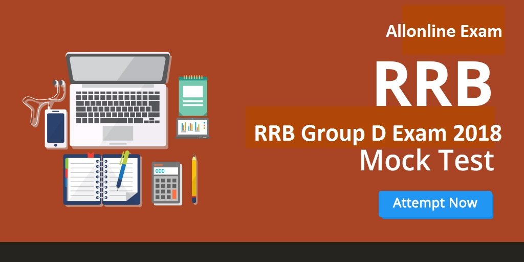 Mock Test for RRB Group D Exam Recruitment 2018 