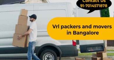 Vrl packers and movers in Bangalore